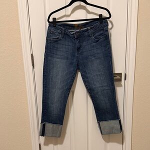 Kut from the Kloth Medium Wash Cropped Jeans